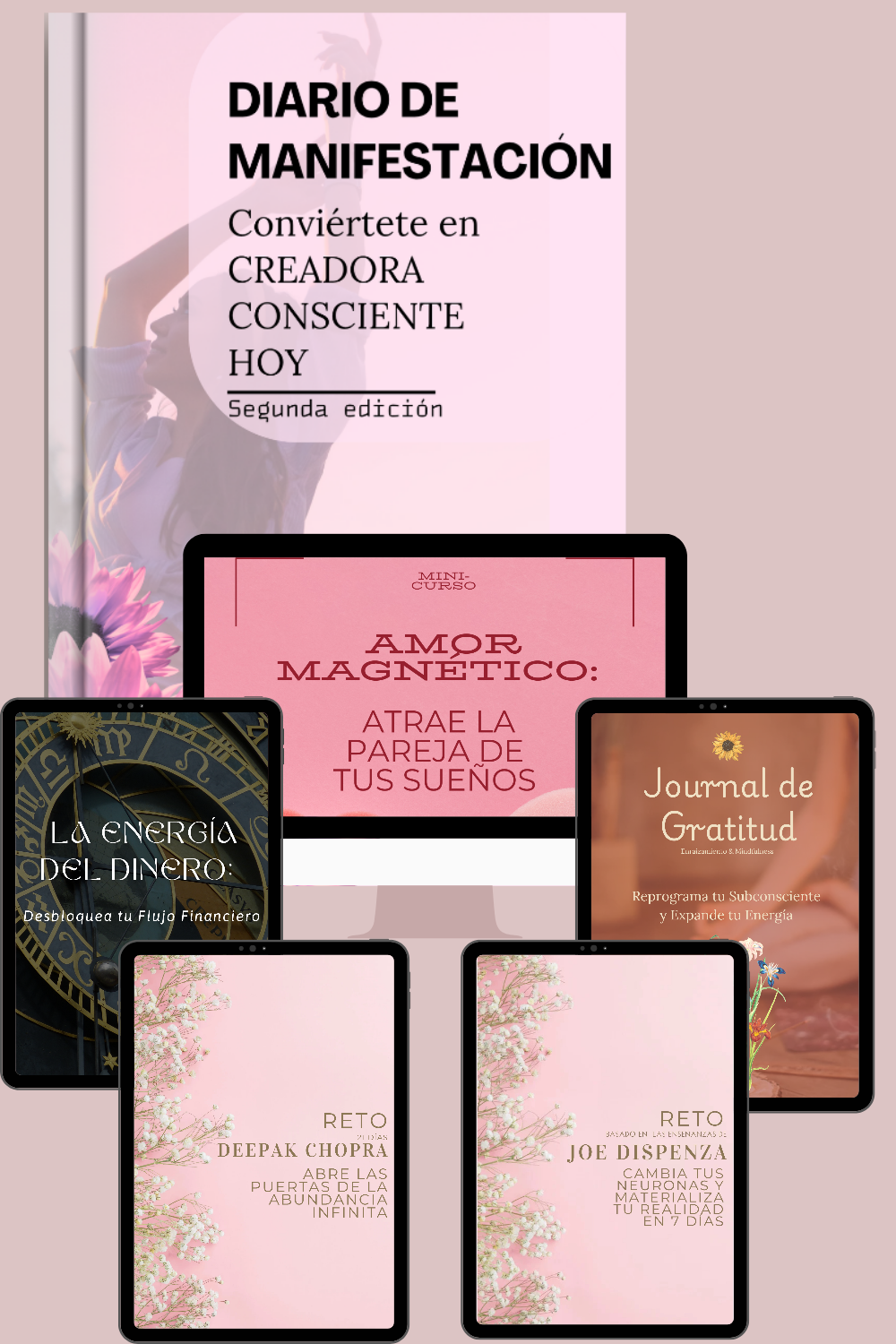 Diario de manifestación: Conviértete en CREADORA CONSCIENTE HOY + BONOS